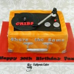 Bespoke Designer Celebration Cakes 30th birthday chocolate cake