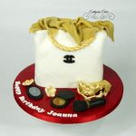 Bespoke Designer Celebration Cakes white hand bag cake