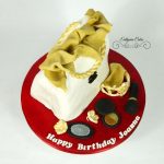 Bespoke Designer Celebration Cakes white hand bag cake