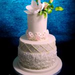 Luxury Wedding Cakes Eva Cockrell Cake Design Wedding cakes The Great Hospitality show 2017 Silver Award