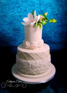 Luxury Wedding Cakes Eva Cockrell Cake Design Wedding cakes The Great Hospitality show 2017 Silver Award