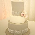 Luxury Wedding Cakes Eva Cockrell Cake Design Wedding cakes grey and white with blush roses Milton Keynes Northampton Praha