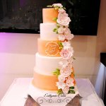 Luxury Wedding Cakes Eva Cockrell Cake Design Luxury wedding cake sugar flowers and rose gold Milton Keynes Northampton London