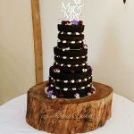Luxury Wedding Cakes Eva Cockrell Cake Design Naked Black Forest Gateau Bassmead Manor Farm