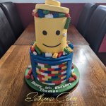 Lego 8th birthday cake by Euthymia Cakes