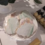 Luxury Wedding Cakes Eva Cockrell Cake Design Wedding favours sugar biscuits, edible gift, personalised cookies Yarley Gobion Buckinghamshire