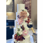 Asian Indian wedding cake at Stowe House, Buckingham